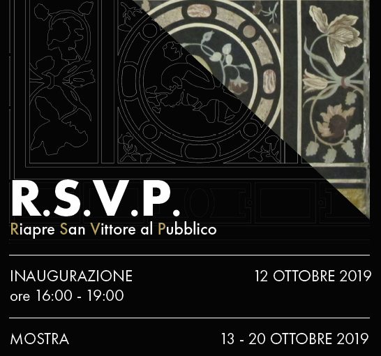 RSVP Riapre San Vittore al Pubblico