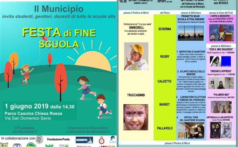 Festa delle scuole del Municipio 5